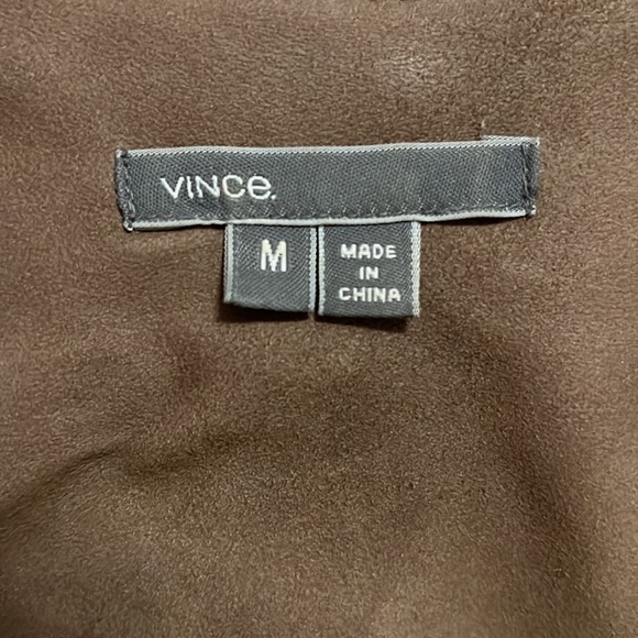 Vince leather jacket in size medium. - Picture 4 of 5
